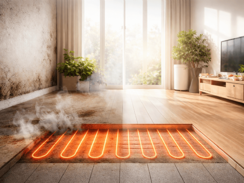 地暖對抗潮濕發霉有效嗎？居家環境改善重點一次搞懂